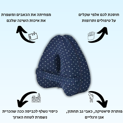 Dreamli™- כרית טיפולית נגד סיאטיקה, כאבי גב, אגן ורגליים